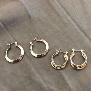 Small hoop earrings - NWOT